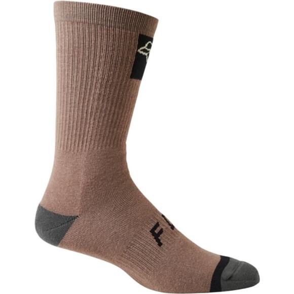 Fox Racing 8 Inch Defend Crew Sock in Plum Perfect Mens Size L / XL NWT - Picture 1 of 4